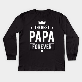 fathers day Kids Long Sleeve T-Shirt